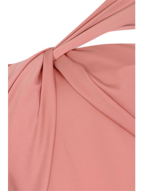 Abito lungo in raso di misto viscosa Tea Rose HANITA | H.V3755.4647268.TEA ROSE